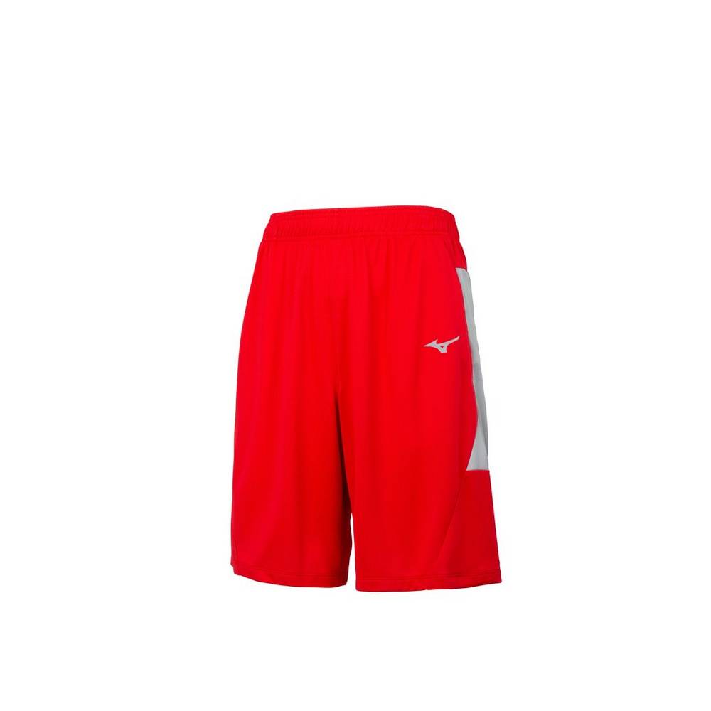 Pantaloncini Mizuno Aerolite Uomo - Rosse/Grigie - 71092-LNYC